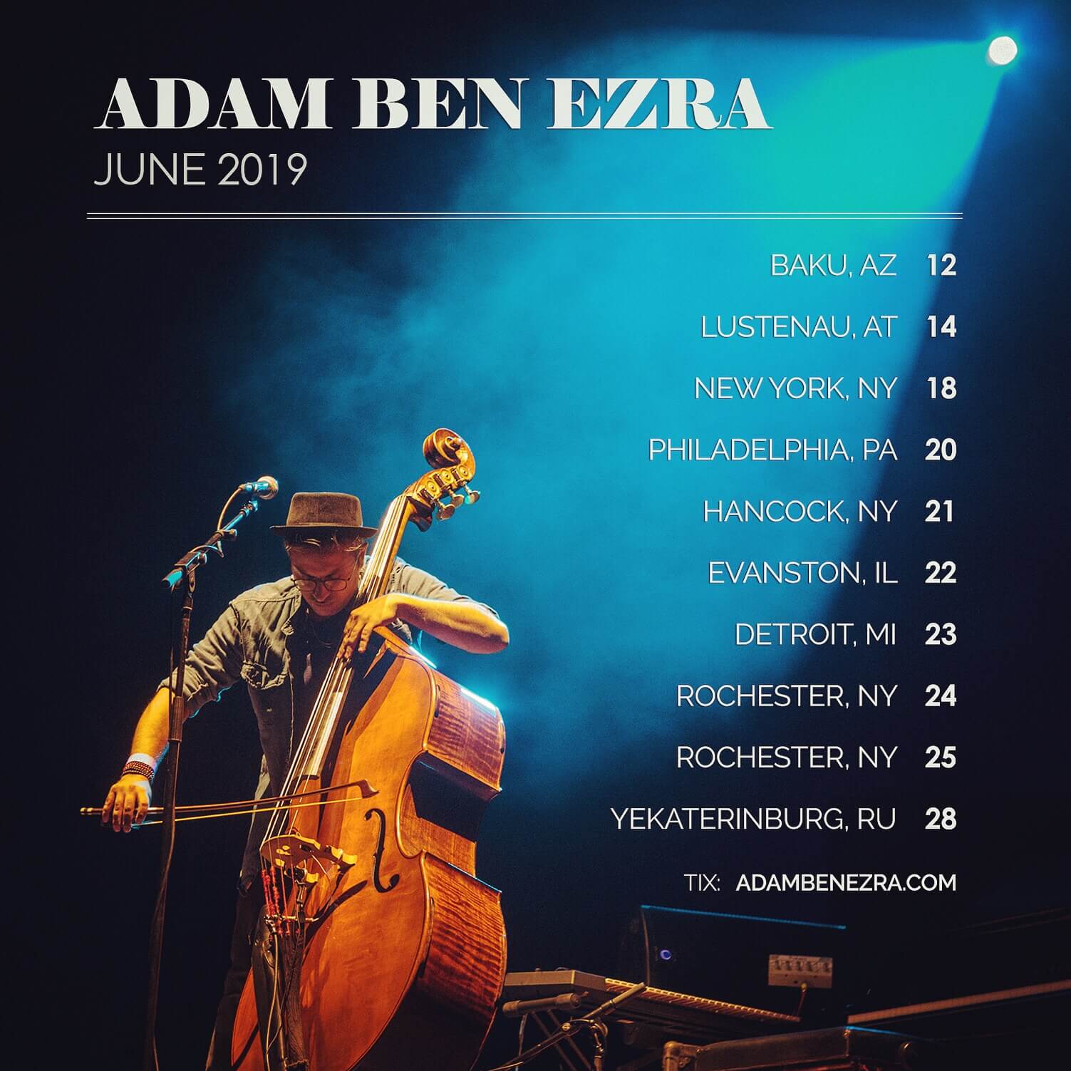 June 2019 tour