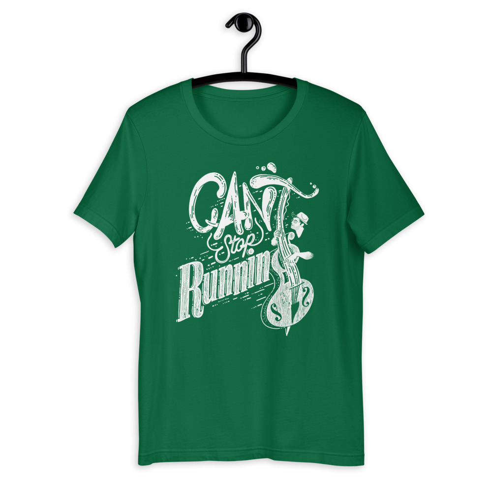 Download CAN'T STOP RUNNING UNISEX T-SHIRT - Adam Ben Ezra