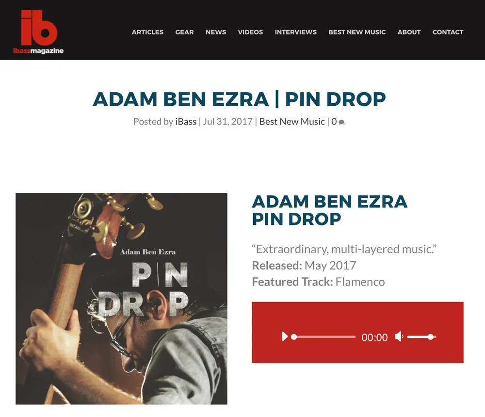 iBass Magazine - Adam Ben Ezra