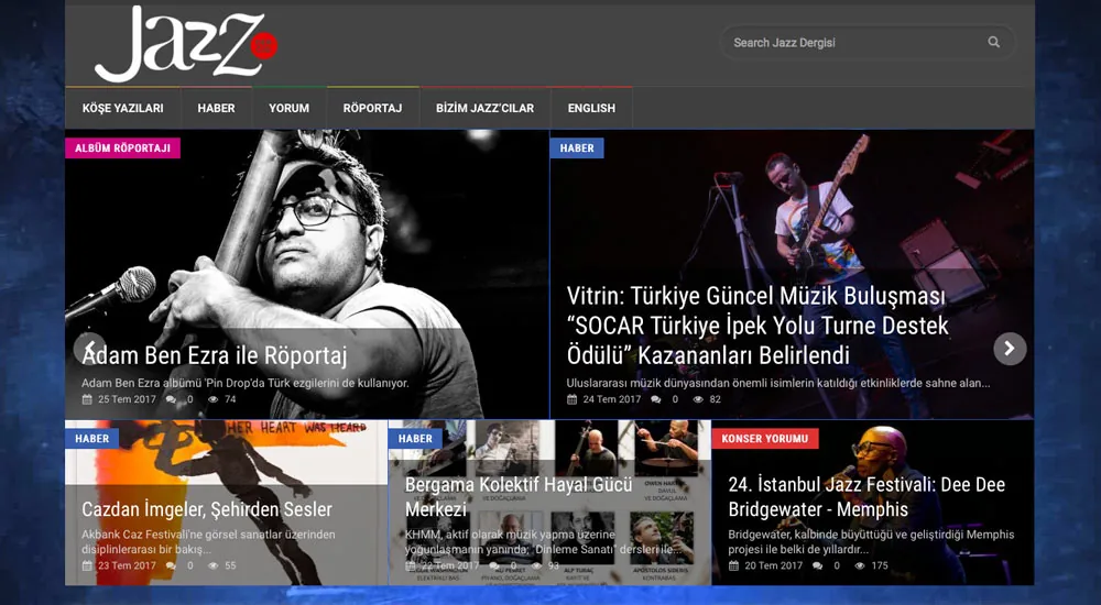 Jazz Dergisi, Turkey